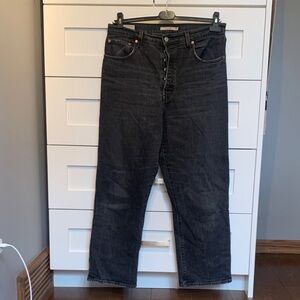 Levi’s rib cage straight jeans